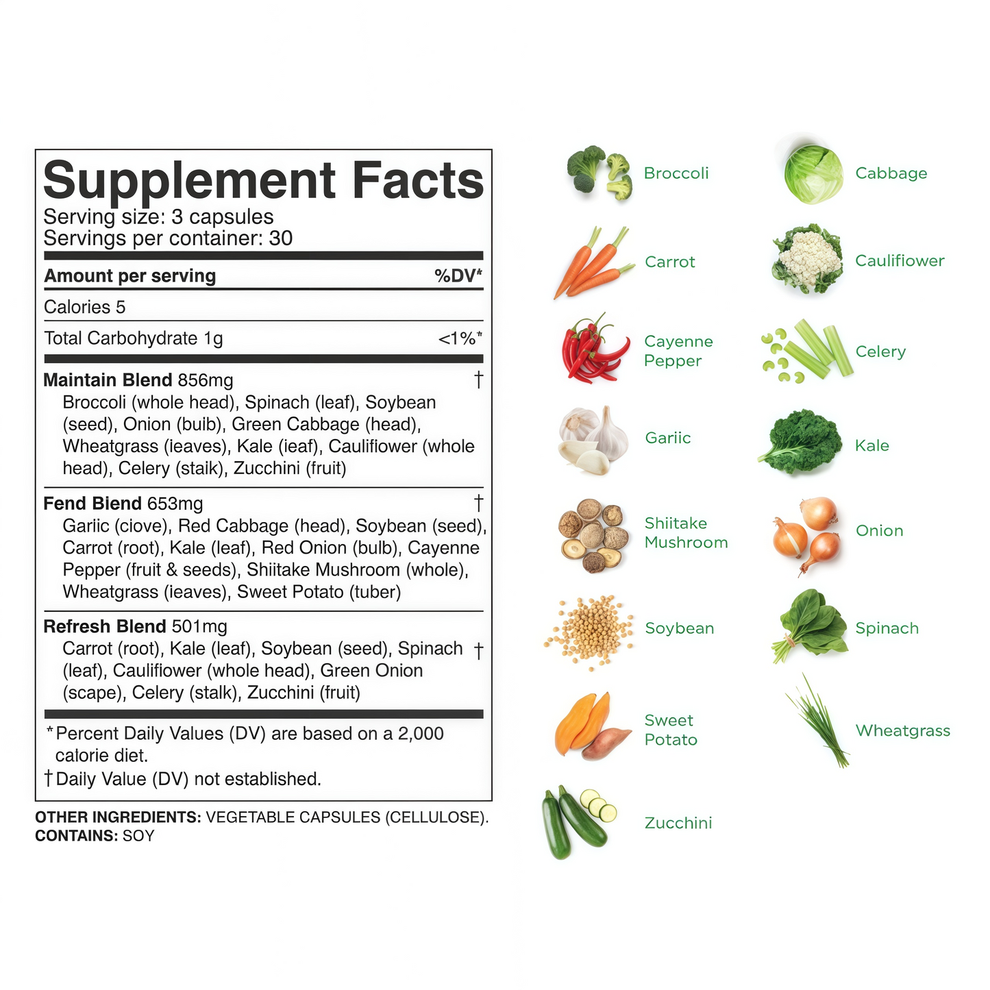 Balance of Nature Fruits & Veggies Supplements - Whole Fruit and Vegetable Ingredients for Women, Men, and Kids - 90 Fruits Capsules, 90 Veggies Capsules - 1 Set